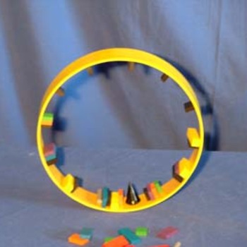 Hamster Roller - 
But : Placer toutes les pièces sans que la roue, entraînée par leur poids ne roule en faisant tout tomber...